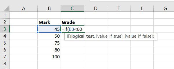 How To Use If Function In Excel