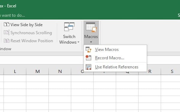 stacking excel drop downs excel 2016
