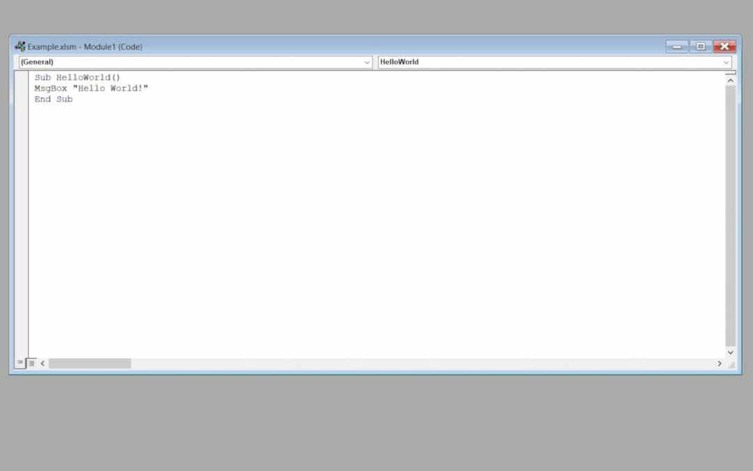 Write excel macros using VBA A simple Guide